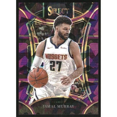 2023-24 Select Prizms Purple Cracked Ice #366 Jamal Murray