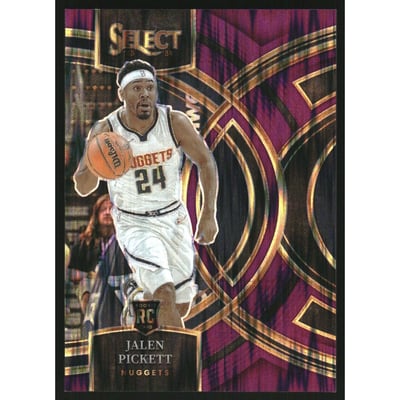2023-24 Select Prizms Purple Flash #108 Jalen Pickett
