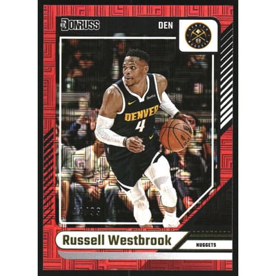 2024-25 Donruss Choice Red #158 Russell Westbrook