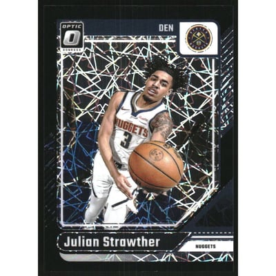 2024-25 Donruss Optic Black Velocity #29 Julian Strawther