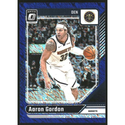 2024-25 Donruss Optic Blue Shimmer #6 Aaron Gordon