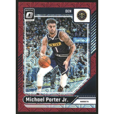 2024-25 Donruss Optic Choice Red #13 Michael Porter Jr.