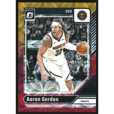 2024-25 Donruss Optic Red and Gold International #6 Aaron Gordon
