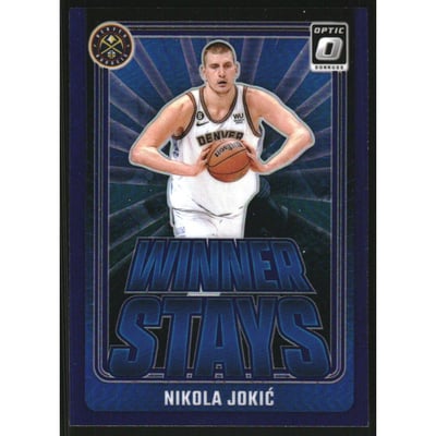 2024-25 Donruss Optic Winner Stays Purple #6 Nikola Jokic