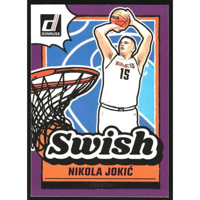 2024-25 Donruss Swish Press Proof Purple #16 Nikola Jokic