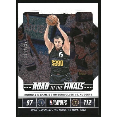 2024-25 Hoops Road to the Finals Second Round #8 Nikola Jokic