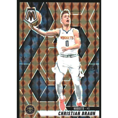 2024-25 Panini Mosaic Mosaic Bronze #141 Christian Braun
