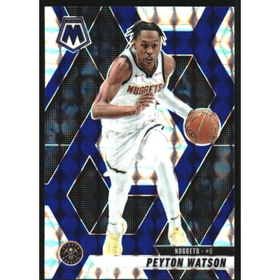 2024-25 Panini Mosaic Mosaic Choice Blue #194 Peyton Watson