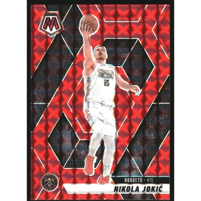 2024-25 Panini Mosaic Mosaic Red #117 Nikola Jokic