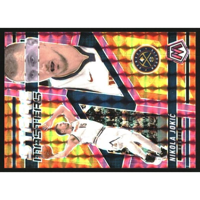 2024-25 Panini Mosaic Stare Masters Mosaic Pink #6 Nikola Jokic