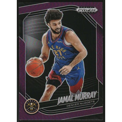 2024-25 Panini Prizm Black Prizms Purple #48 Jamal Murray