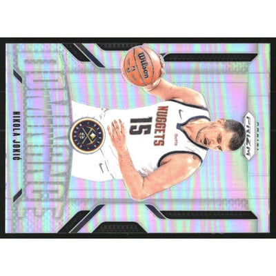 2024-25 Panini Prizm Dominance Prizms Silver #2 Nikola Jokic