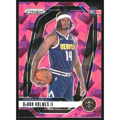 2024-25 Panini Prizm Prizms Pink Ice #235 DaRon Holmes II