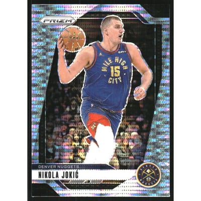 2024-25 Panini Prizm Prizms Pulsar #129 Nikola Jokic