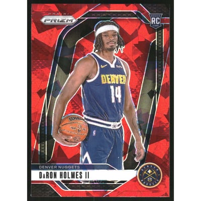 2024-25 Panini Prizm Prizms Red Ice #235 DaRon Holmes II