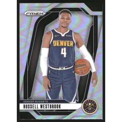 2024-25 Panini Prizm Prizms Silver #157 Russell Westbrook
