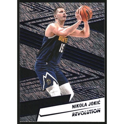 2024-25 Panini Revolution Blue Storm #76 Nikola Jokic