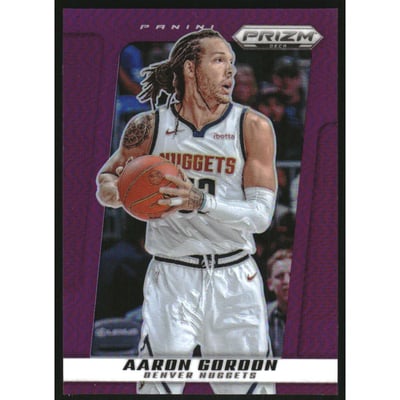 2024-25 Prizm Deca Prizms Purple #142 Aaron Gordon