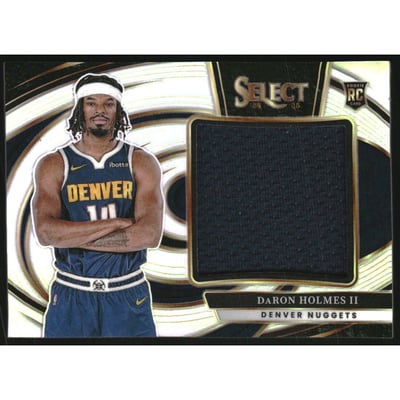 2024-25 Select Jumbo Rookie Swatches #23 DaRon Holmes II