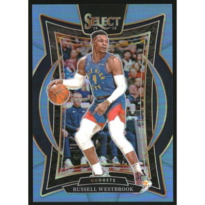 2024-25 Select Light Blue Prizms #18 Russell Westbrook