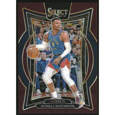 2024-25 Select Maroon Prizms #18 Russell Westbrook