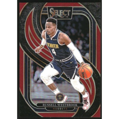 2024-25 Select Red Prizms #104 Russell Westbrook
