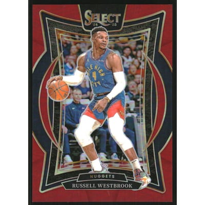 2024-25 Select Red Prizms #18 Russell Westbrook