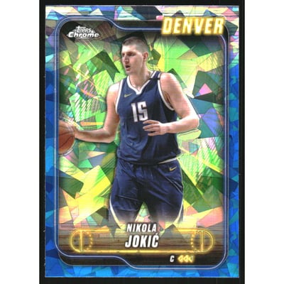 2024-25 Topps Chrome Sapphire #50 Nikola Jokic