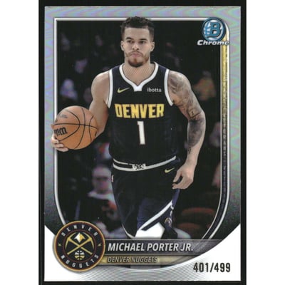 2025-26 Bowman Chrome Refractors #BCV179 Michael Porter Jr.
