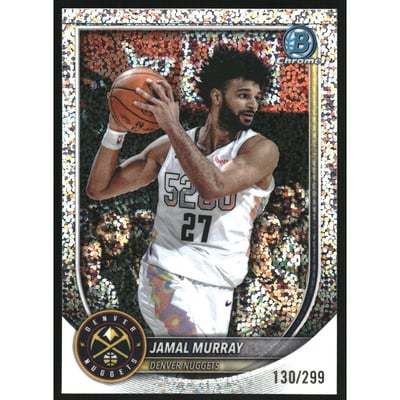2025-26 Bowman Chrome Speckle Refractors #BCV101 Jamal Murray