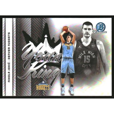 2025-26 Bowman Chrome Young Kings Refractors #YK6 Nikola Jokic