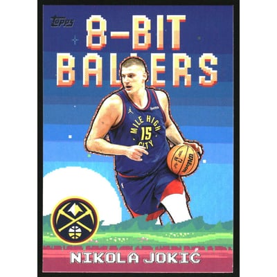 2025-26 Topps 8-Bit Ballers #8B20 Nikola Jokic