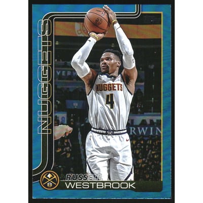2025-26 Topps Blue Rainbow #104 Russell Westbrook