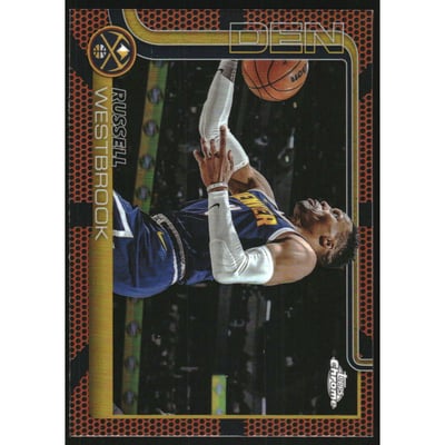 2025-26 Topps Chrome Basketball Refractors #15 Russell Westbrook