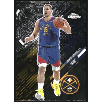 2025-26 Topps Chrome Go Time #GT9 Nikola Jokic