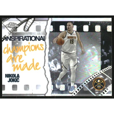 2025-26 Topps Chrome Inspirational Refractors #IP8 Nikola Jokic