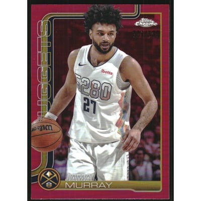 2025-26 Topps Chrome Magenta Refractors #55 Jamal Murray