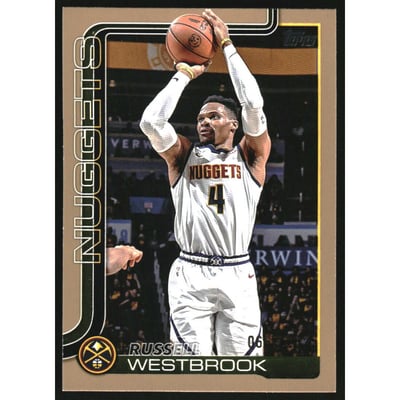 2025-26 Topps Gold #104 Russell Westbrook