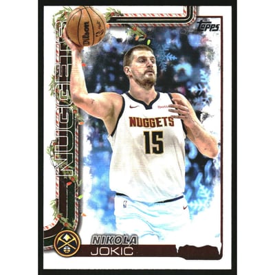2025-26 Topps Holiday Variations #SSVLB Nikola Jokic