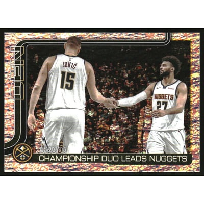 2025-26 Topps Holo Foil #286 5280!/Nikola Jokic/Jamal Murray