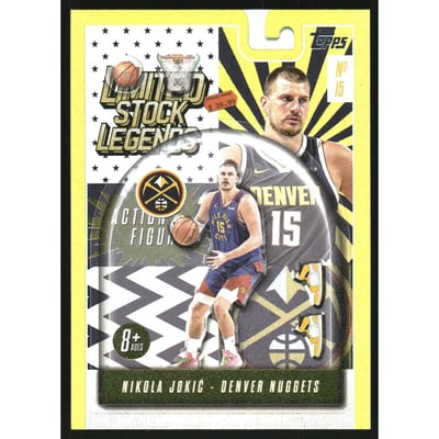 2025-26 Topps Limited Stock Legends #LST41 Nikola Jokic