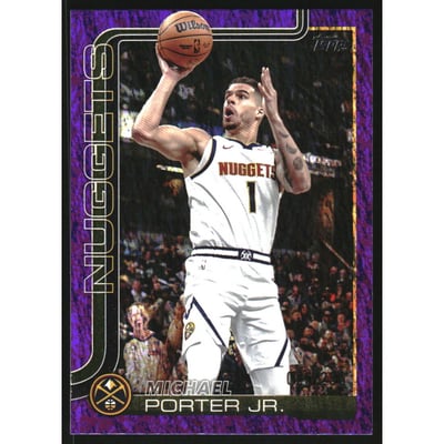 2025-26 Topps Purple Holo Foil #105 Michael Porter Jr.