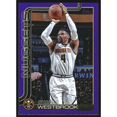 2025-26 Topps Purple Rainbow #104 Russell Westbrook