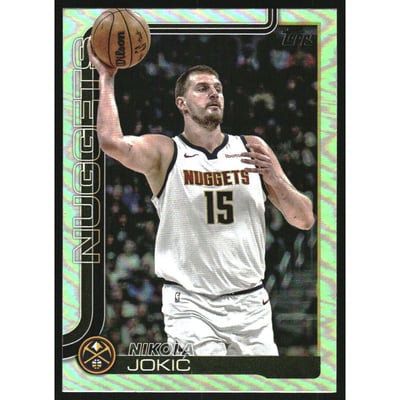 2025-26 Topps Rainbow Foilboard #101 Nikola Jokic
