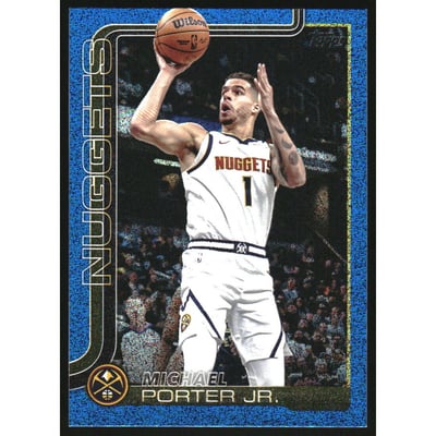 2025-26 Topps Sandglitter Blue #105 Michael Porter Jr.