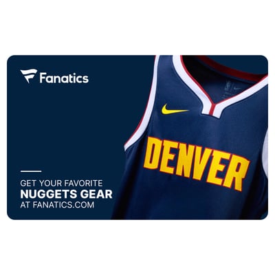 Denver Nuggets Fanatics eGift Card ($10 - $500)