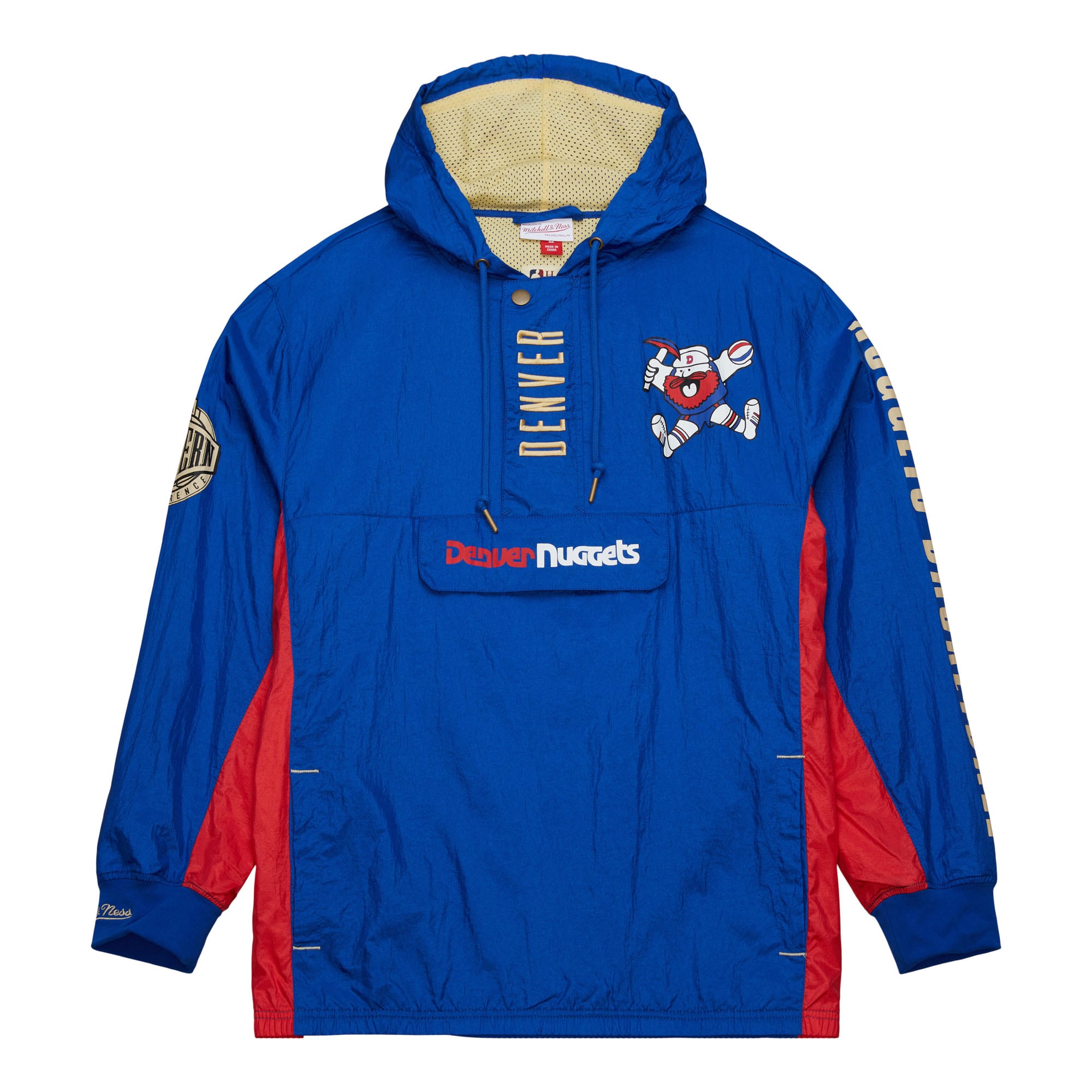 Denver Nuggets Mitchell & Ness Team OG 2.0 Anorak Windbreaker 