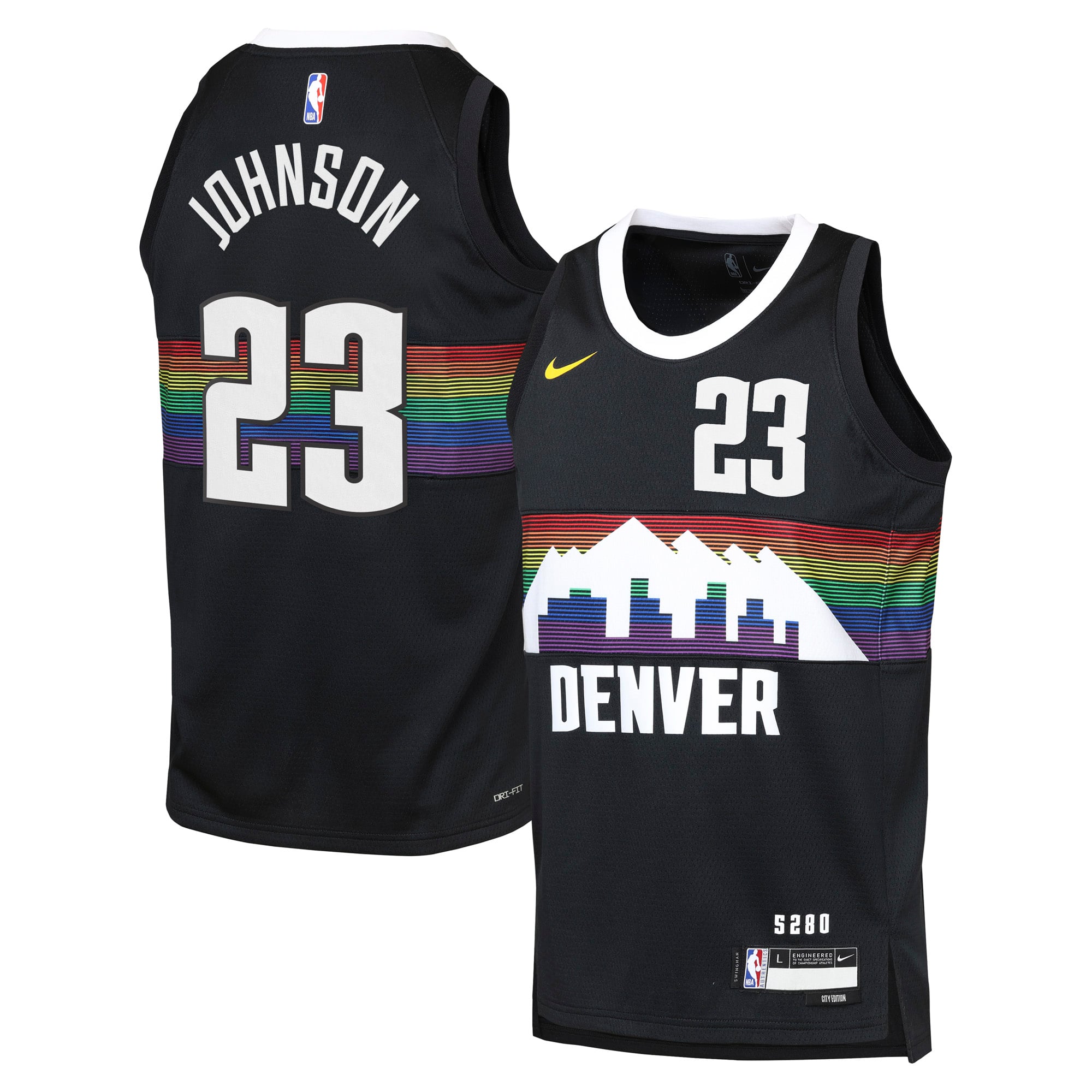 Nike デンバー・ナゲッツ キャメロン・ジョンソン 2025/26 シティ 