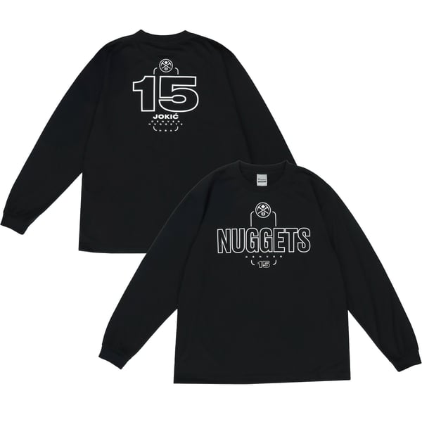Fanatics ナゲッツ 二コラ・ヨキッチ ブラックエディション ネーム 