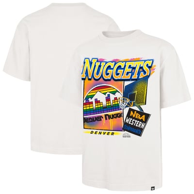  Denver Nuggets '47 City Paint Reed Foundation T-Shirt - Cream